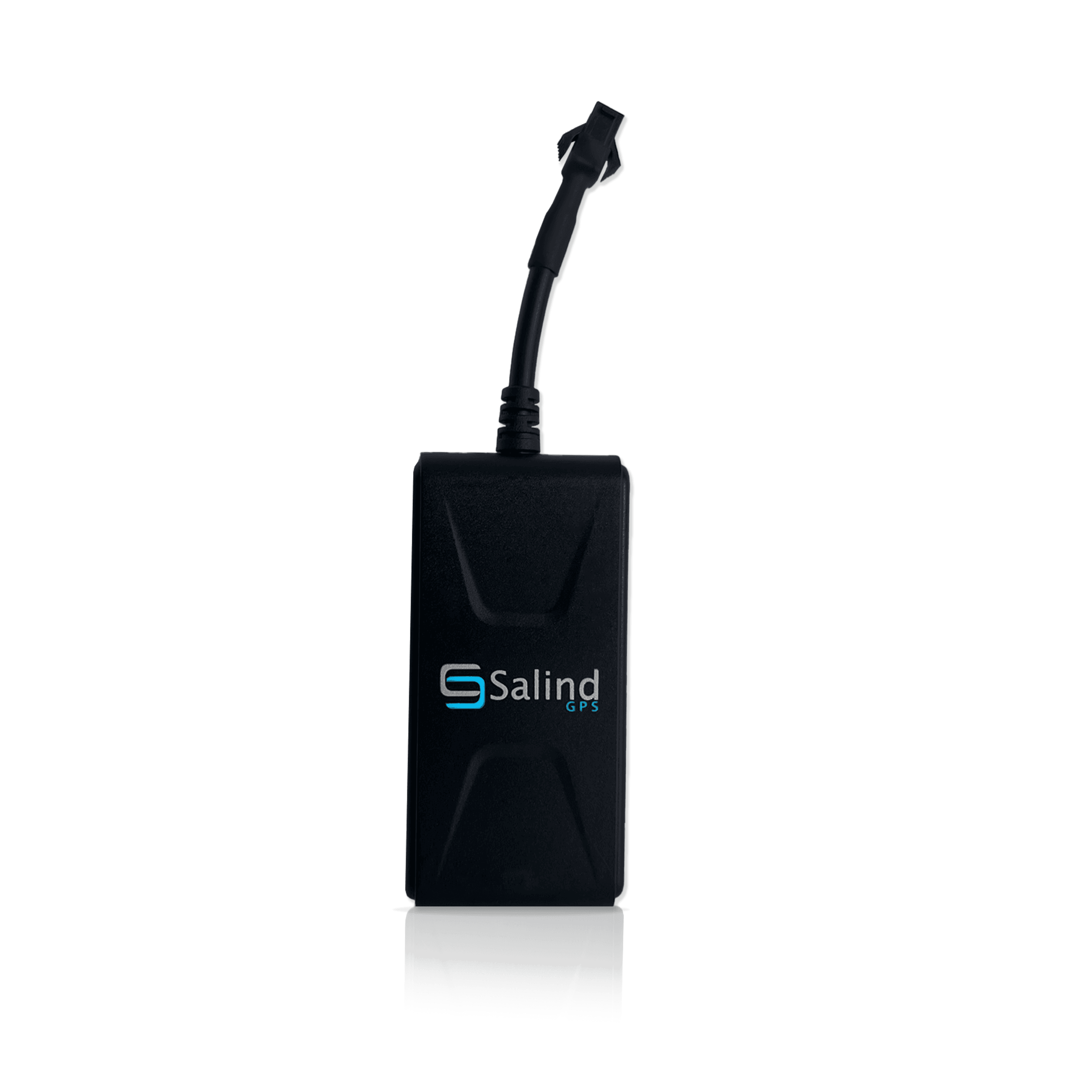 Rastreador GPS com fio Salind 01 4G, vista frontal