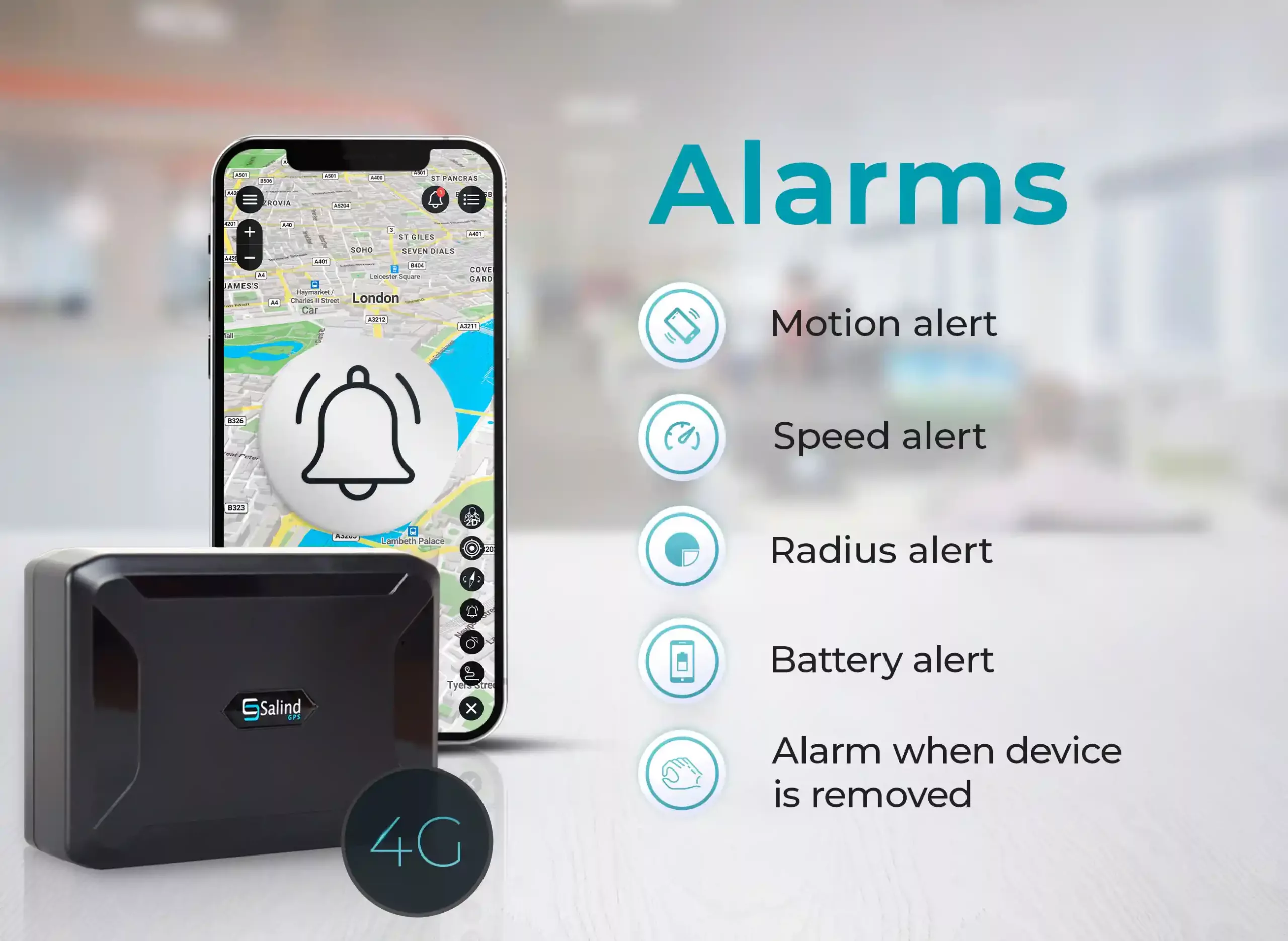 Salind GPS Tracker 11 4G NEW Generation with LTE